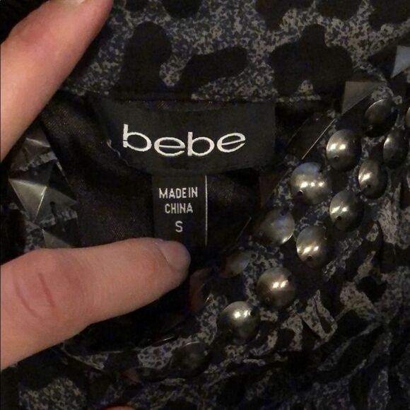 Cheetah print multi shoulder chiffon dress - Picture 11 of 13